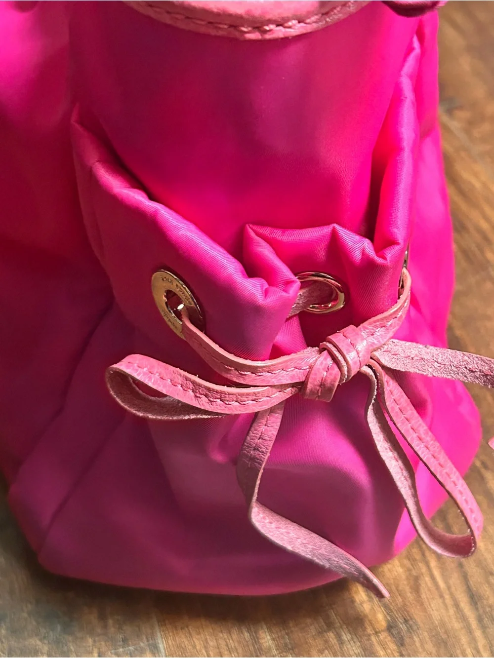 kate spade Hot Pink Nylon Top Handle Bag